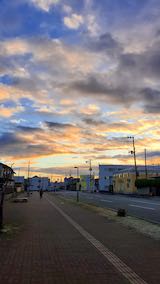 20201206速歩からの帰り道で望んだ東の空