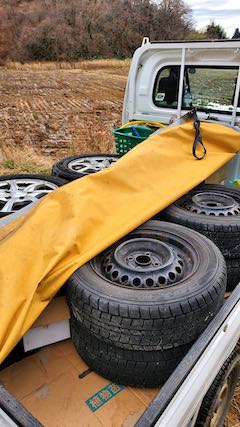 20201206冬タイヤの準備1