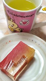 20210203デザートようかんとお茶