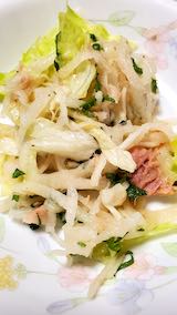 20210301お昼ご飯モヤシなどの野菜サラダ