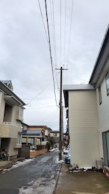 20210301外の様子夕方東の空