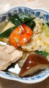 20210301晩ご飯京都から届いたうどん2