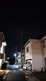 20210301外の様子夜のはじめ頃東の空