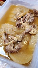 20210408お昼ご飯ダイコンの煮つけ