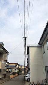 20210408外の様子昼過ぎ東の空