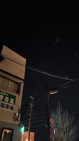20210408外の様子夜のはじめ頃
