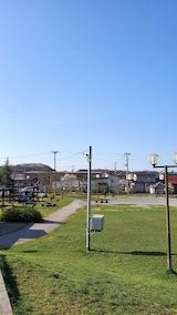 20220417速歩途中の公園高台から望んだ南の空