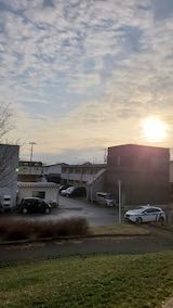 20230115速歩途中の公園高台から望んだ東の空