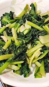 20230224お昼ご飯青菜” hspace=