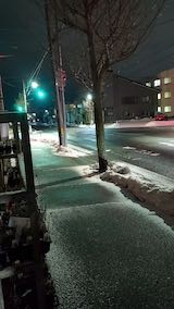 20230225外の様子夜のはじめ頃1