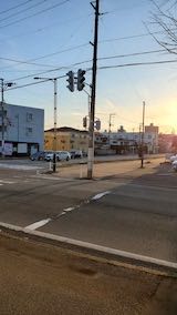 20230315外の様子夕方” hspace=