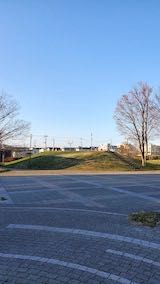 20230330速歩へ向かった公園内と南西の空