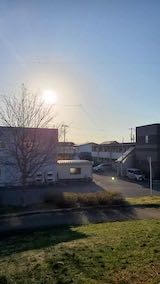 20230330速歩途中の公園高台から望んだ東の空