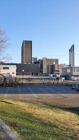 20230330速歩途中の公園高台から望んだ北の空