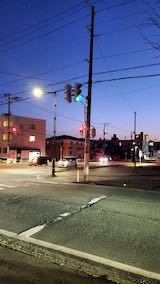 20230330外の様子夕方” hspace=