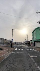 20230415速歩へ向かう途中の東の空