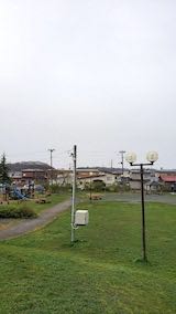 20230415速歩途中の公園高台から望んだ南の空